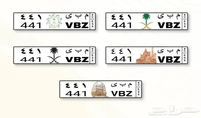 لوحة م ب ى 441 2