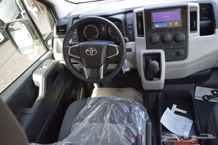 تويوتا باص هاي اس 13 راكب 2026 ديزل قير عادي عبداللطيف جميل 15