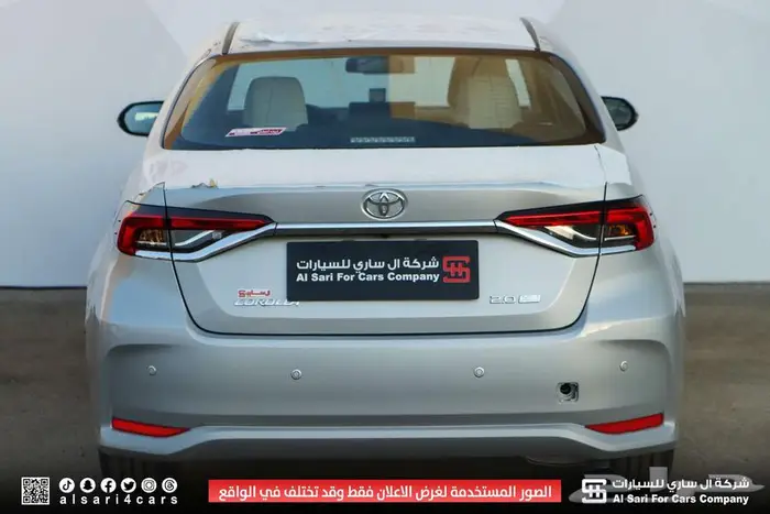 تويوتا كورلا XLI جنوط محرك 2.0 2025 لقساط بنوك وشركات 8