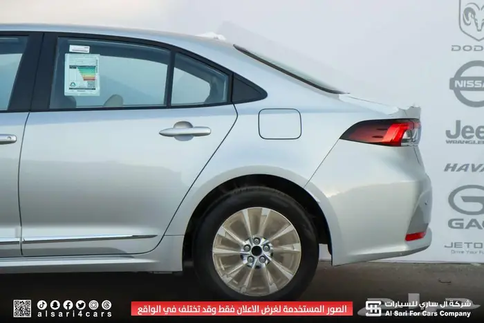 تويوتا كورلا XLI جنوط محرك 2.0 2025 لقساط بنوك وشركات 12