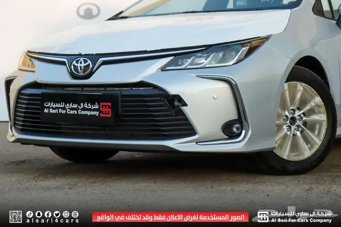 تويوتا كورلا XLI جنوط محرك 2.0 2025 لقساط بنوك وشركات 10