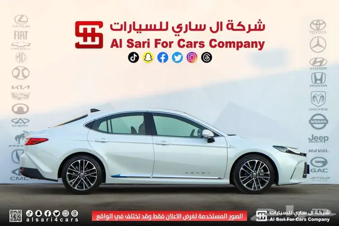 تويوتا كامري لومير 2025 اقساط بنوك وشركات 14