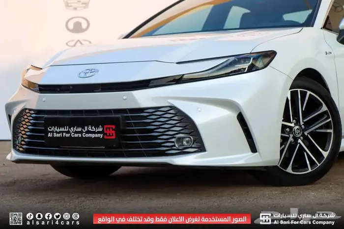 تويوتا كامري لومير 2025 اقساط بنوك وشركات 12