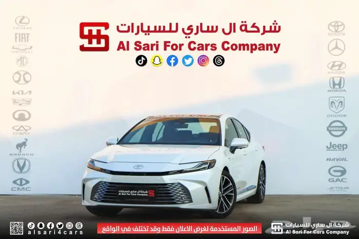 تويوتا كامري لومير 2025 اقساط بنوك وشركات 6