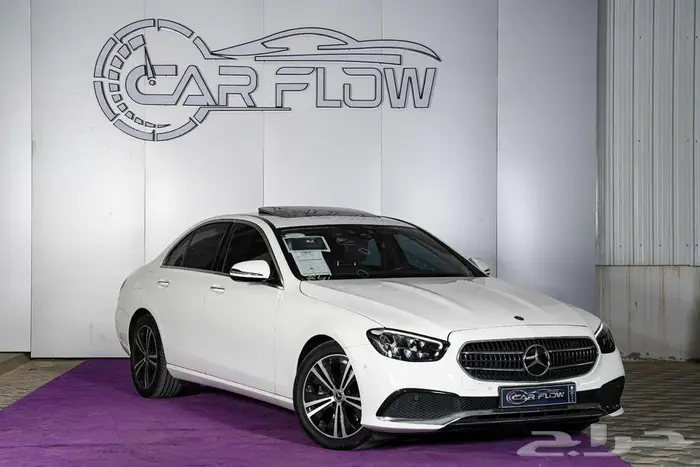 مرسيدس E250 2021 ابيض ممشي 81000 كم 2