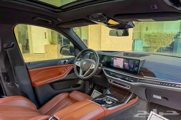 BMW X7 V6 2023 اسود سعودي 7
