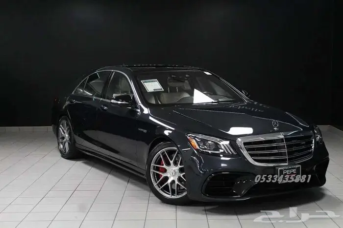 جنوط مرسيدس S63 لون كروم 2