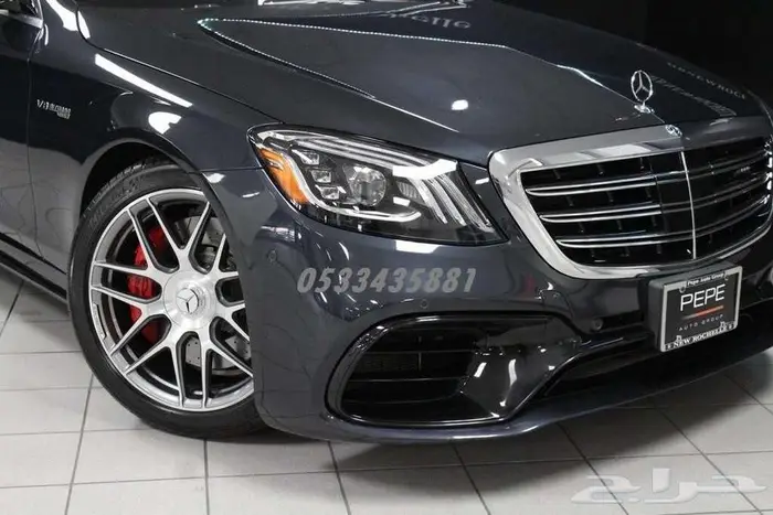 جنوط مرسيدس S63 لون كروم 3