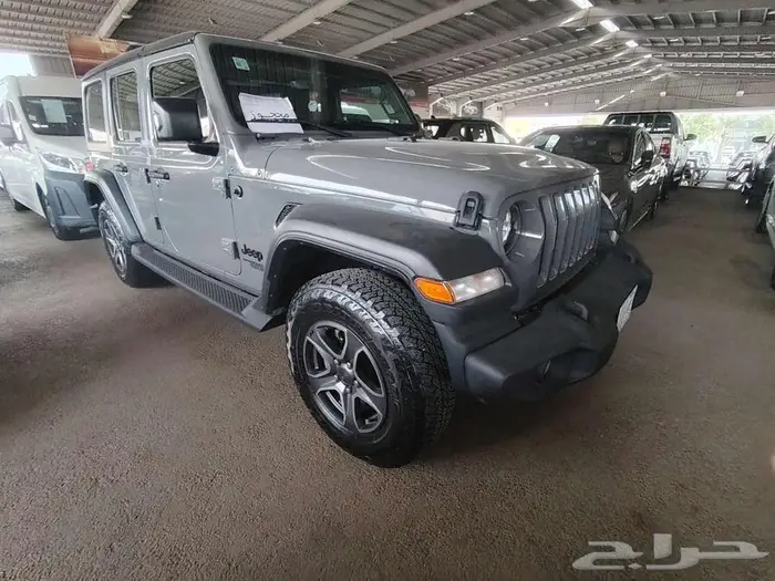 رنجلر سبورت مستعملة موديل 2021 4سلندر 4باب 4