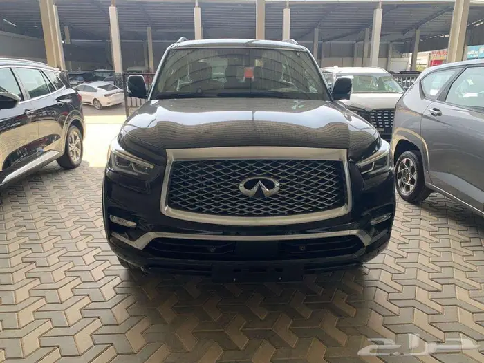 عرض خاص على انفينتي 2024 QX80 برو اكتيف وبلاك اديشن 5