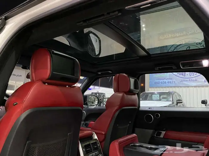 رينج روفر 2016 ابيض سبورت سوبر تشارجد ماشيه 314000كم 33