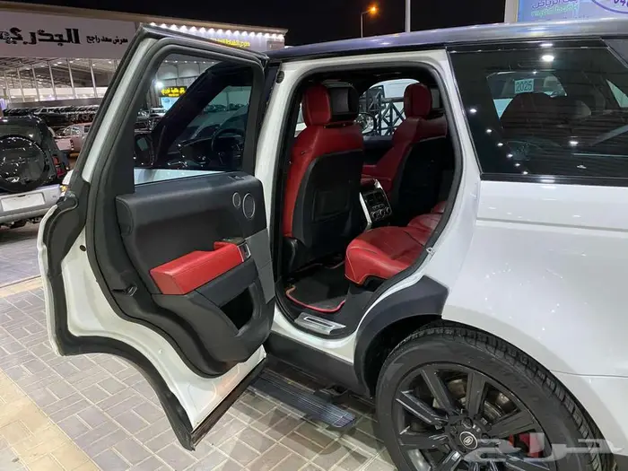 رينج روفر 2016 ابيض سبورت سوبر تشارجد ماشيه 314000كم 12