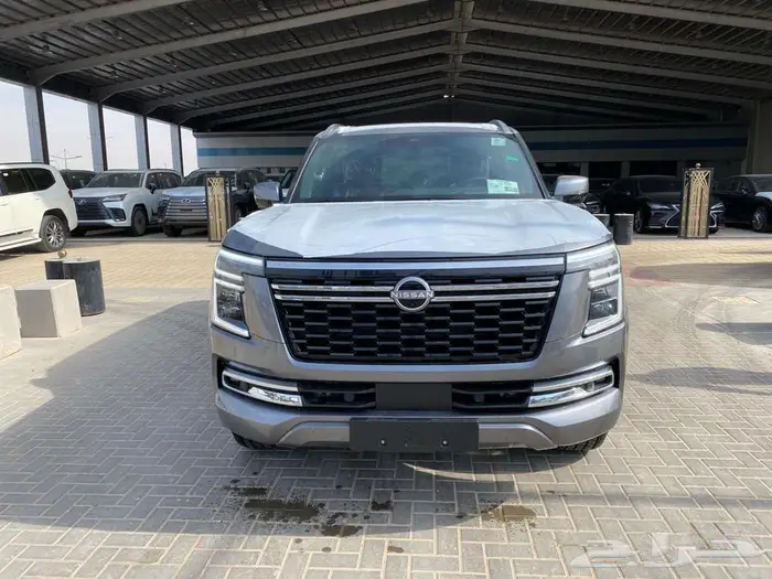 نيسان -بترول بلاتينيوم موديل 2026.ابيض - رمادي 2