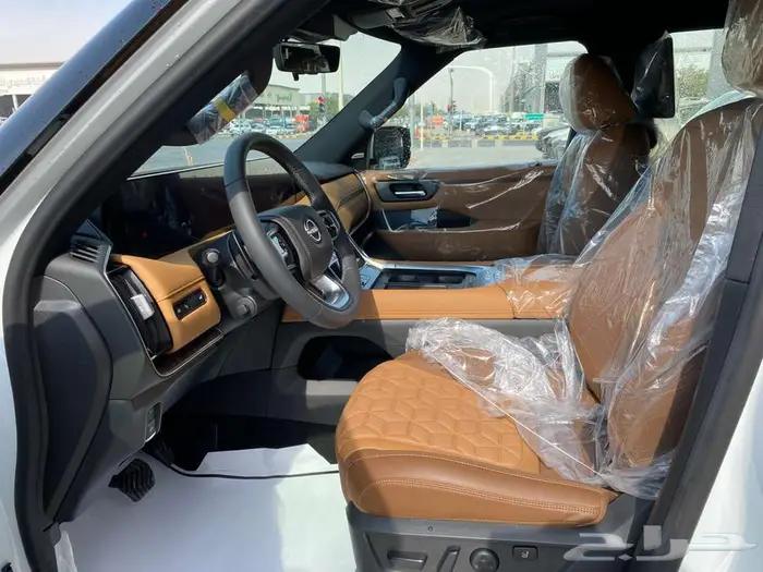 نيسان -بترول بلاتينيوم موديل 2026.ابيض - رمادي داخلي جملي 6