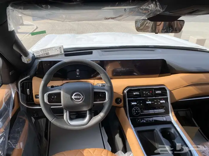 نيسان -بترول بلاتينيوم موديل 2026.ابيض - رمادي داخلي جملي 8