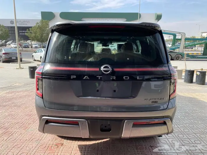 نيسان -بترول بلاتينيوم موديل 2026.ابيض - رمادي داخلي جملي 27