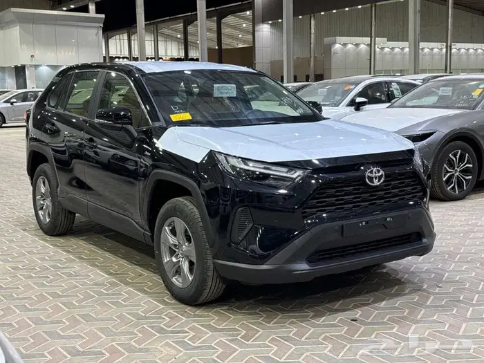 تويوتا راف فور ستاندر دبل أسود هايبرد 2025 اقل سعر كاش وبنوك 1