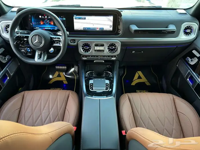 مرسيدس G63 جي كلاس موديل 2025 دبل نايت بكج 11