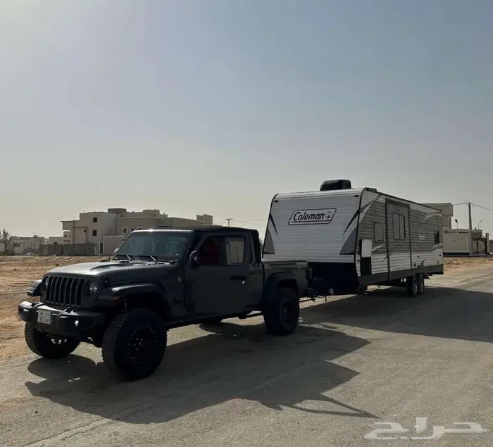 كرفان فاخر للإيجار جاهز كموقع تصوير احترافي 0