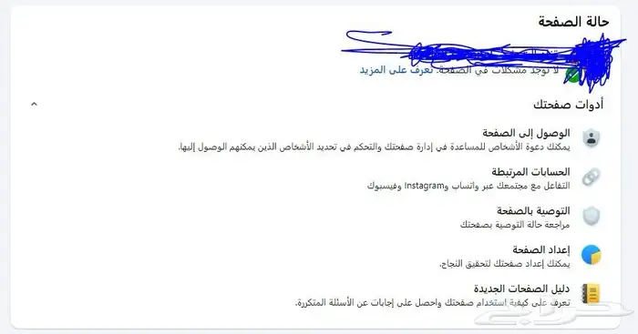 صفحة فيس بوك بمدير حقوق للشركات و منشئي المحتوي 2