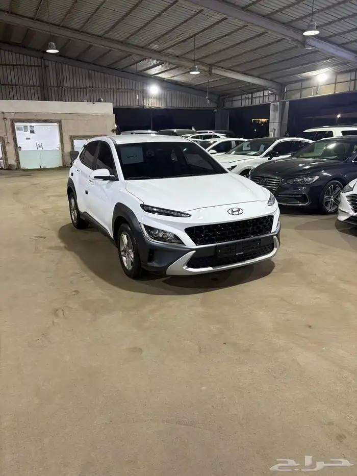 هيونداي كونا ابيض 2021 بنزين بطاقة جمركية وارد كوريا 2
