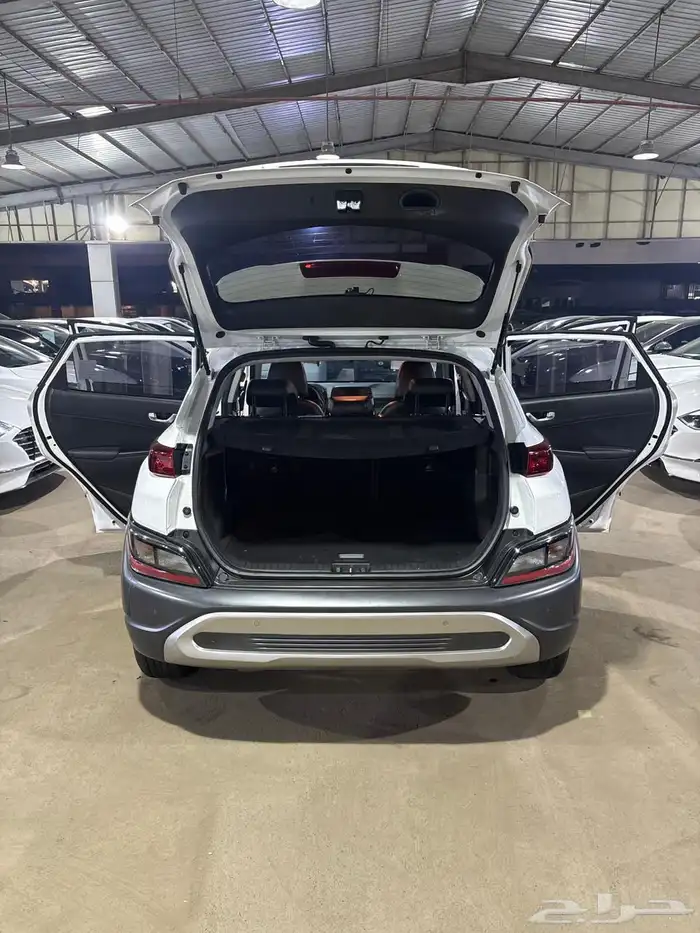 هيونداي كونا ابيض 2021 بنزين بطاقة جمركية وارد كوريا 7