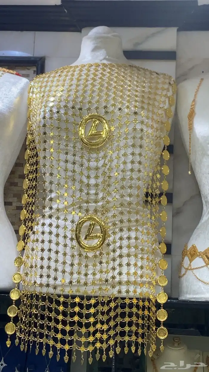 مطلي شبيه ذهب مافيه فرق 1