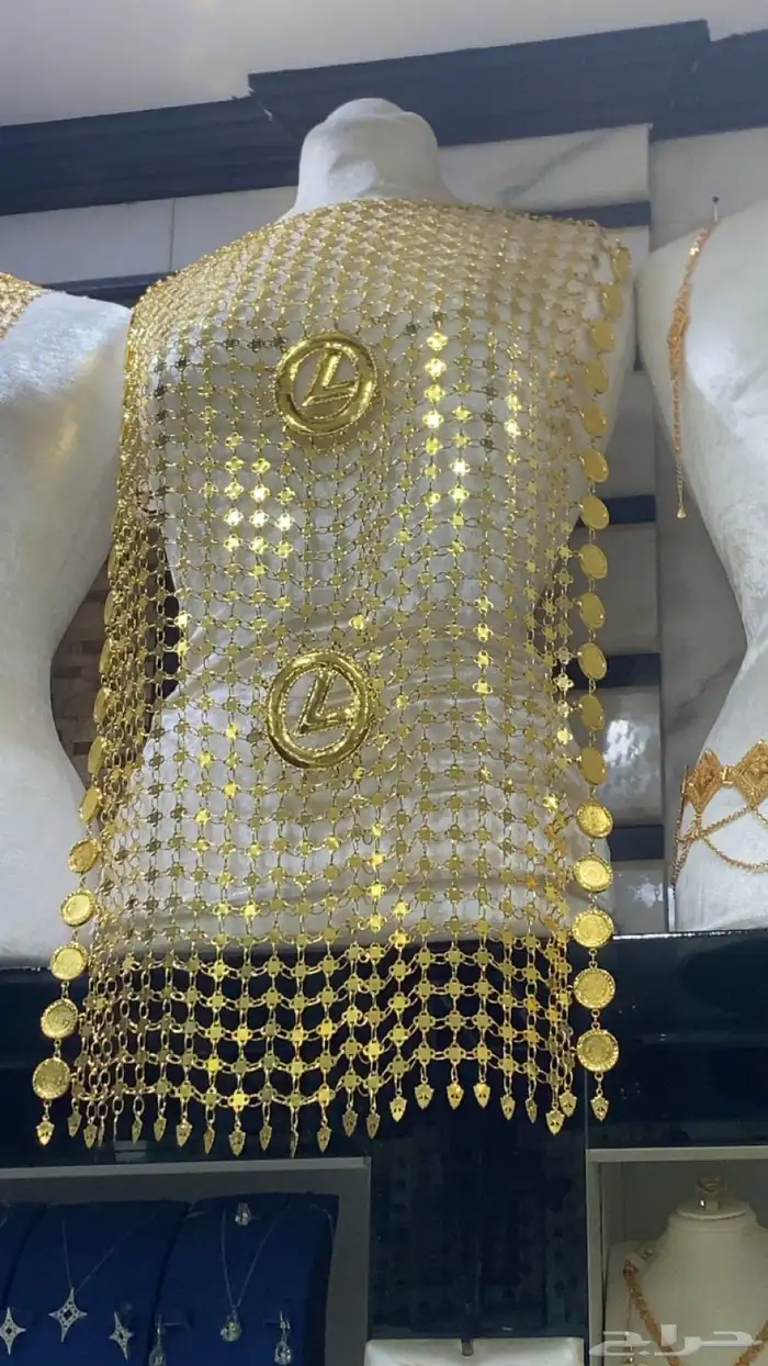 مطلي شبيه ذهب مافيه فرق 0