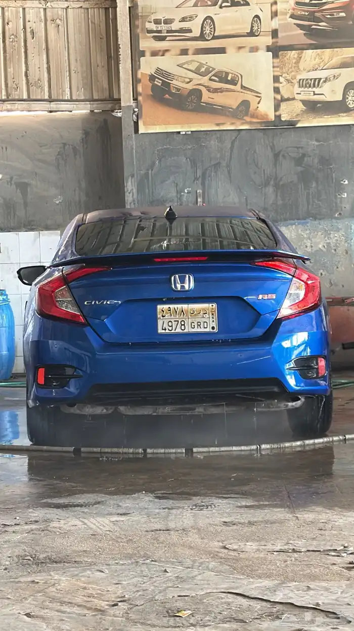 هوندا سيفيك 2017 RS ازرق فل اوبشن 5