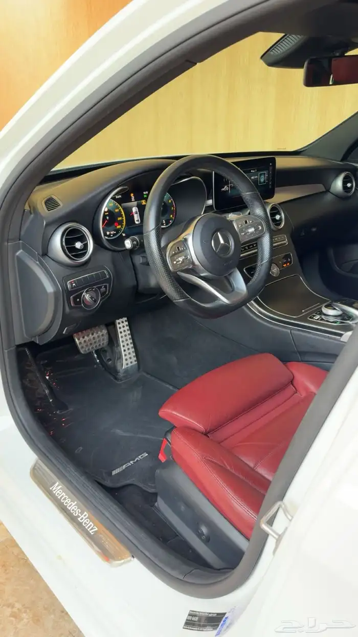 مرسيدس c 2019 نظيفه جدا بحاله الوكاله 5