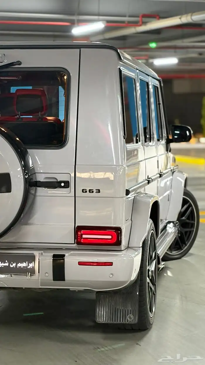 مرسيدس G55 V8 2012 AMG ممشى 237 الف الجفالي 4