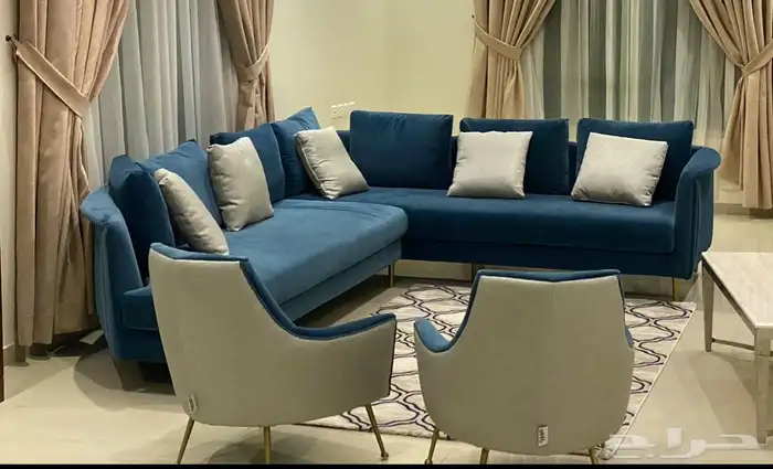 كنب زاويه ميرو نظيف 0