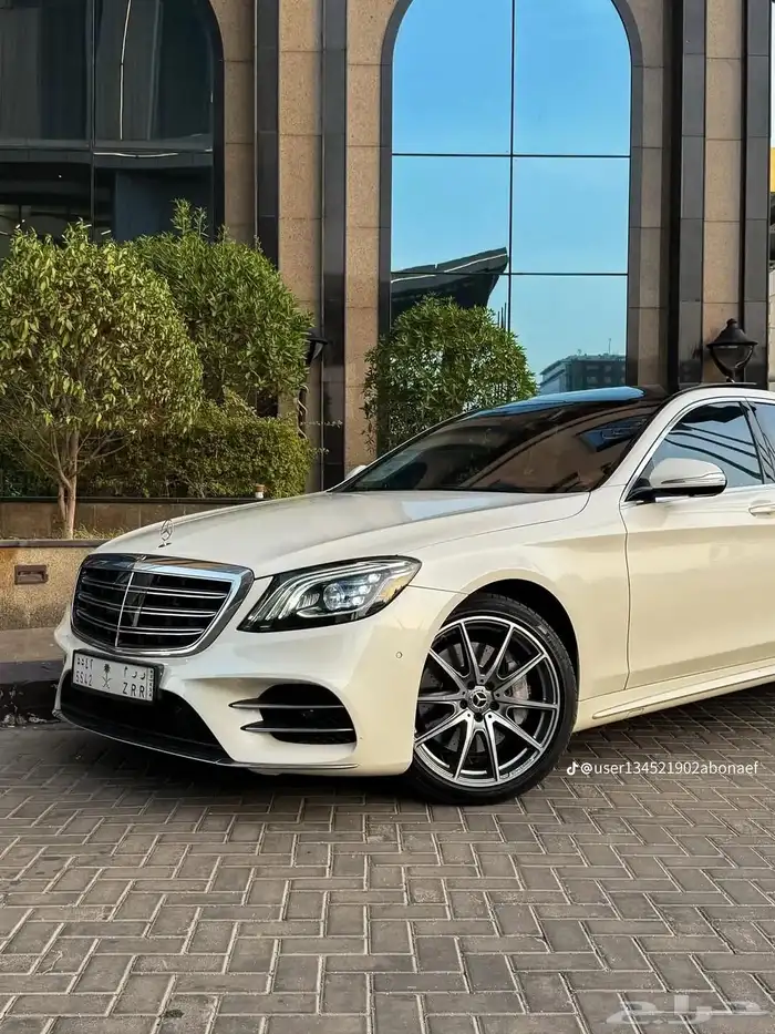 مطلوب مرسيدس s560 لؤلؤي داخلية ديزاينو من 2018 الى 2020 0