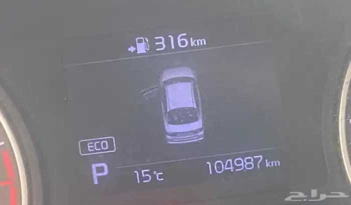 اوبتيما 2020 ماشي 105000 6