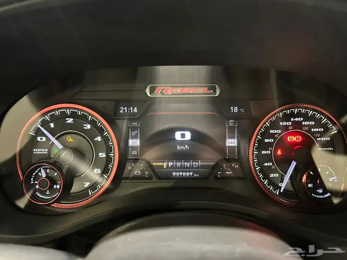 دودج رام موديل 2021 بحالة الوكالة 20