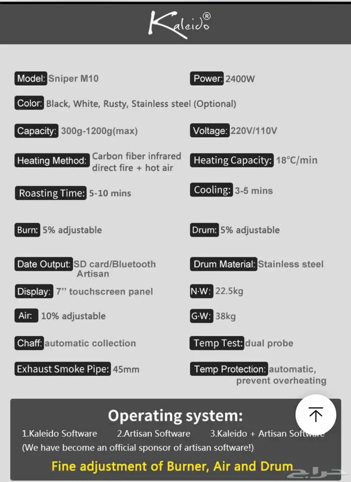 محمصة بن مختص 1.2 kg 7