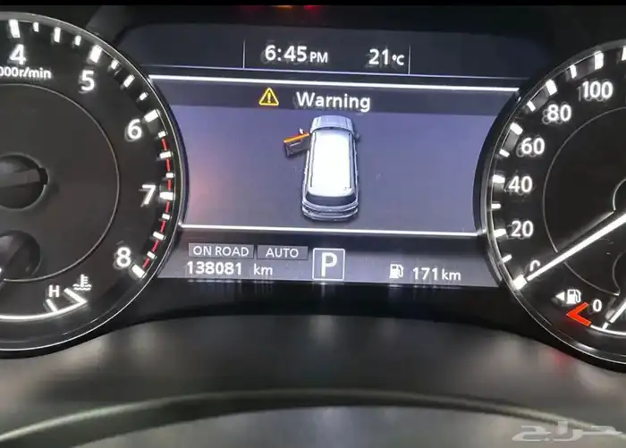 نيسان بترول تيتانيوم موديل 2023 نظيف 8 سلندر 13