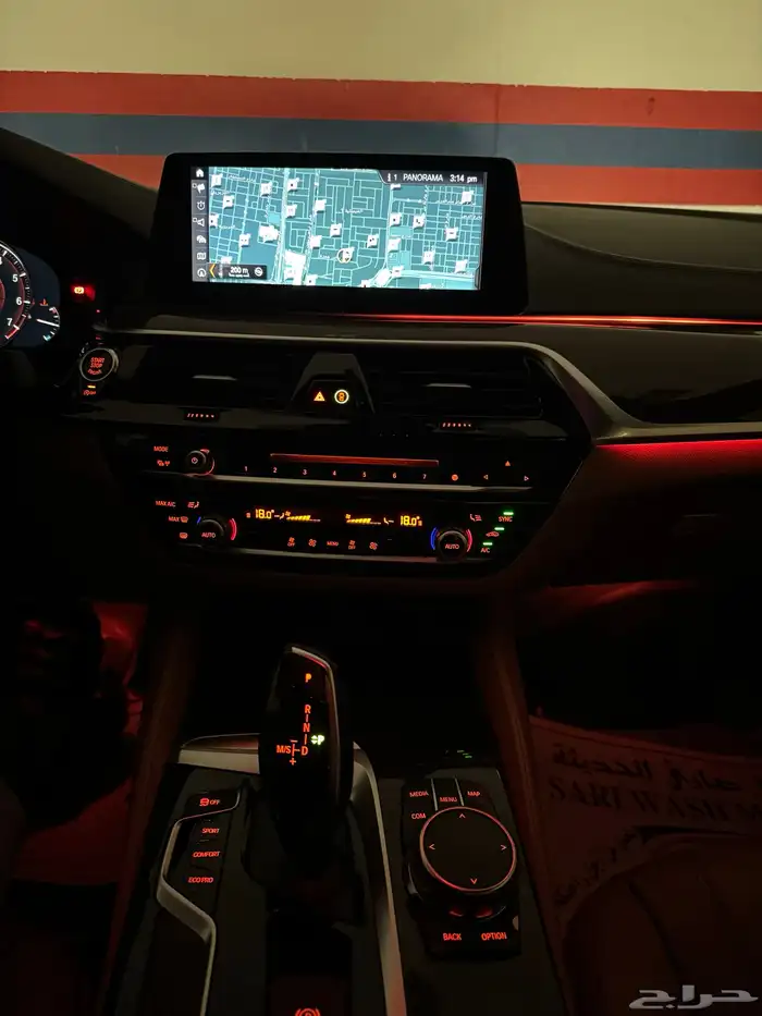 بي ام 530 فل 2017 ماشي 126 الف كيلو قمه في النظافه 87