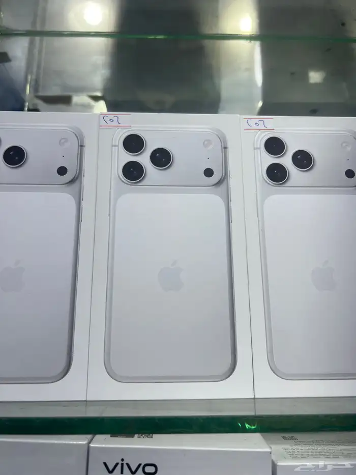 ايفون 17 برو مكس 256 سلفر جديد 1