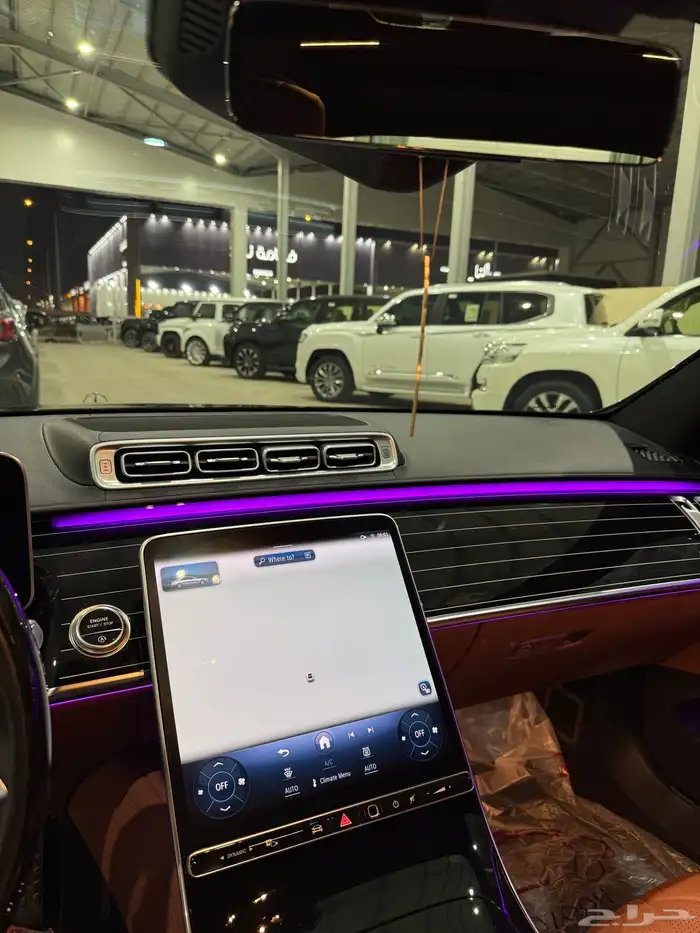 مرسيدس 2021 S580 عداد 39 الف فقط وكالة شرط 26