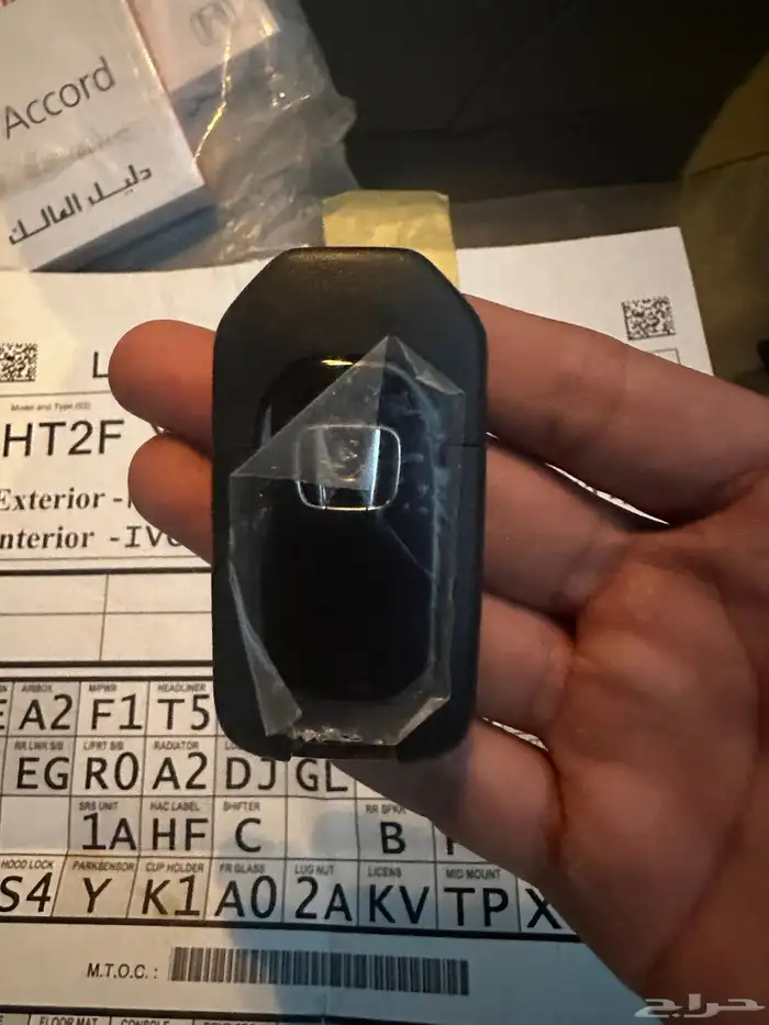 للبيع هوندا اكورد 2017 ستاندر اسود 30