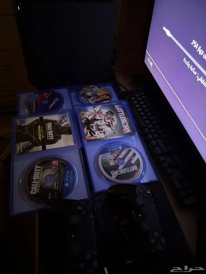 عرض خاص سوني 4 مع اهم اشرطة السوني ويدين واسلاك جديدة 0