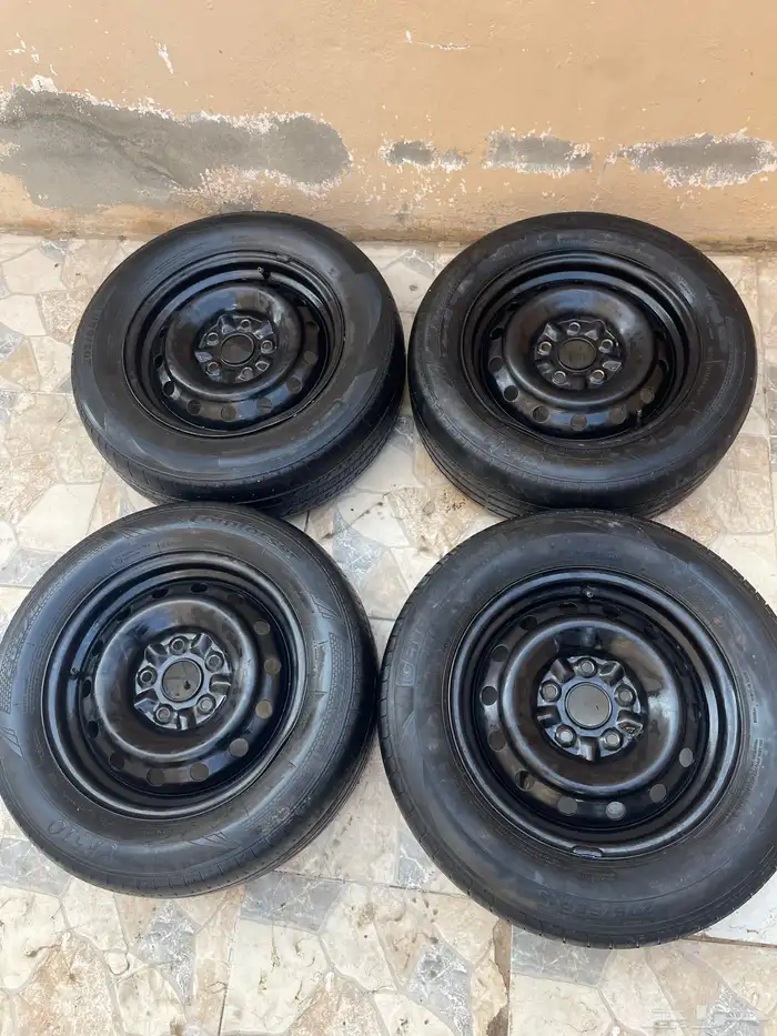 جنوط مقاس 15 مع الكفرات 2