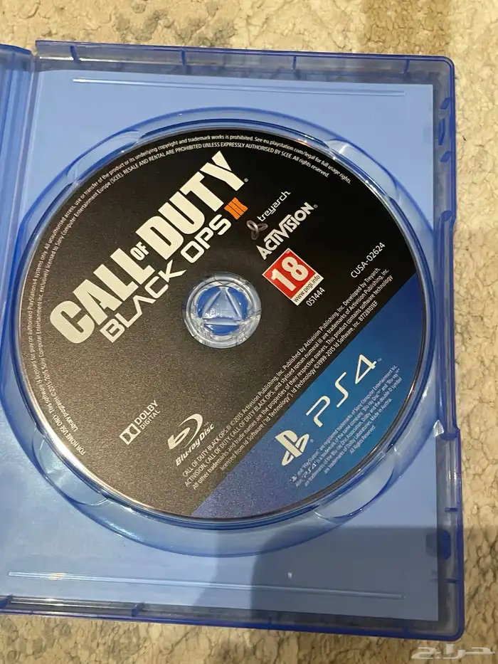 شريط BLACK OPS 3 سليم وجديد ولا احد استخدم 160 1