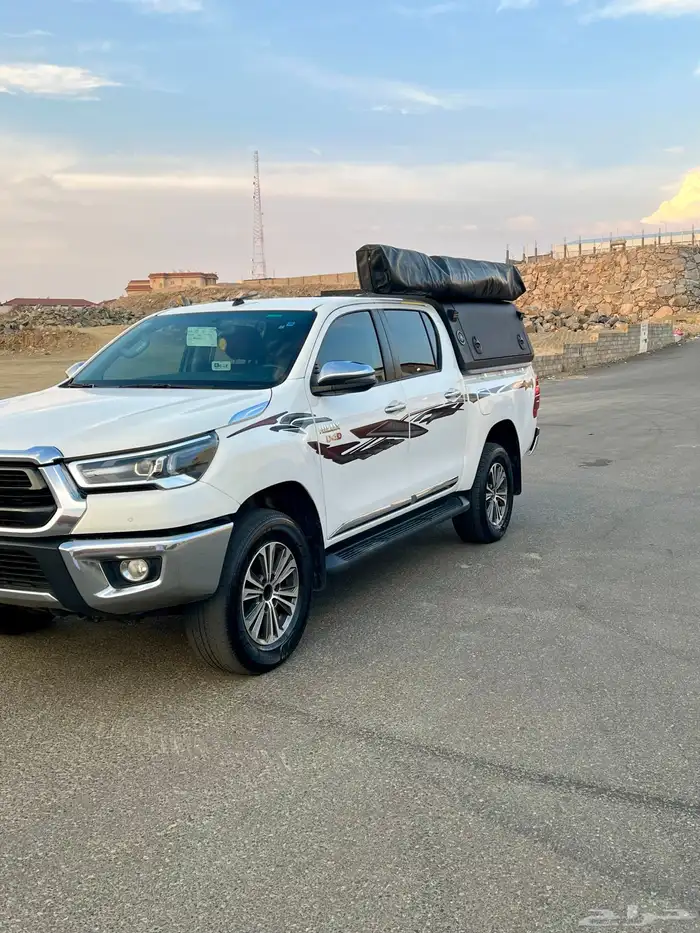 هايلوكس 2021 سعودي فل ديزل ماكينه 2800 مشروط ومجهز للرحلات 0