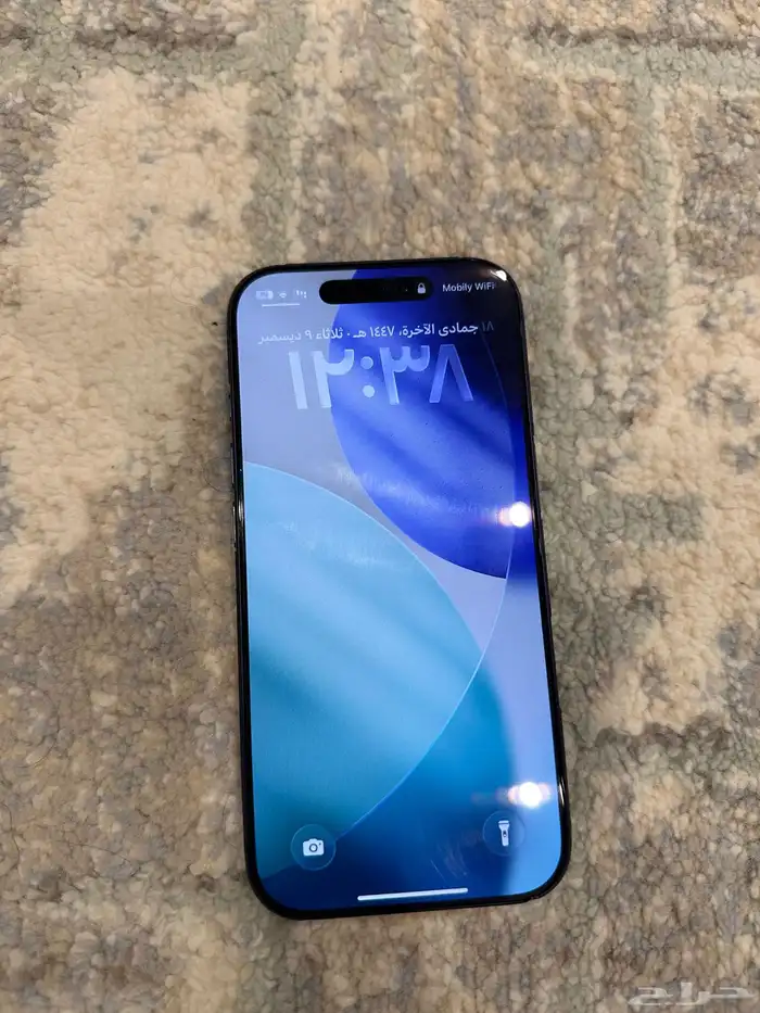 للبيع آيفون 17 برو مستعمل 0