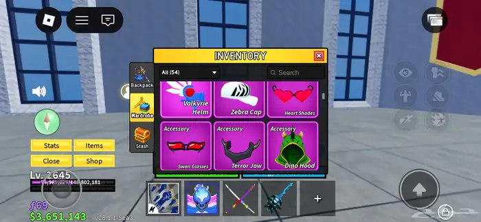 حساب روبلوكس متكامل 7