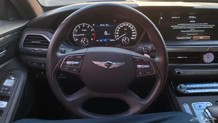 جينسس 2021 G90 برجكتر قيادة ذاتية رادار ( بنزين) 3.3T 11