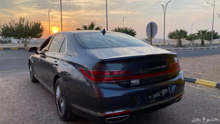 جينسس 2021 G90 برجكتر قيادة ذاتية رادار ( بنزين) 3.3T 4