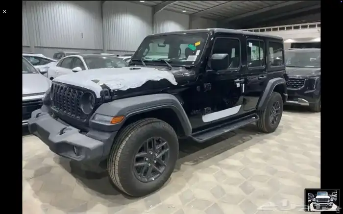 جيب رنجلر اسبورت انليمتد اسود 2024 1